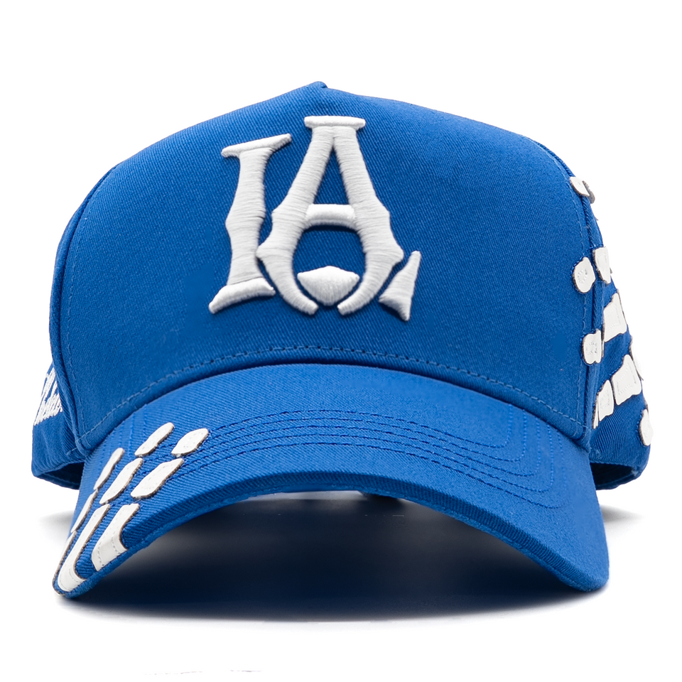 BLUE LA SKELETON HAT