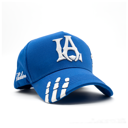 BLUE LA SKELETON HAT