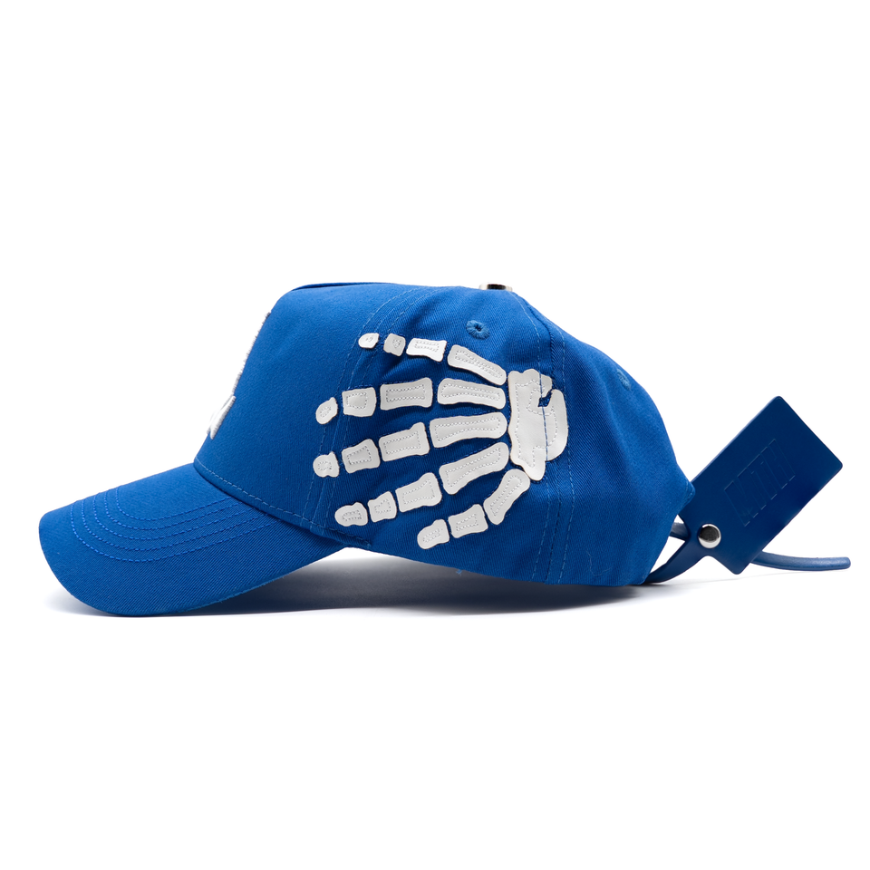 BLUE LA SKELETON HAT