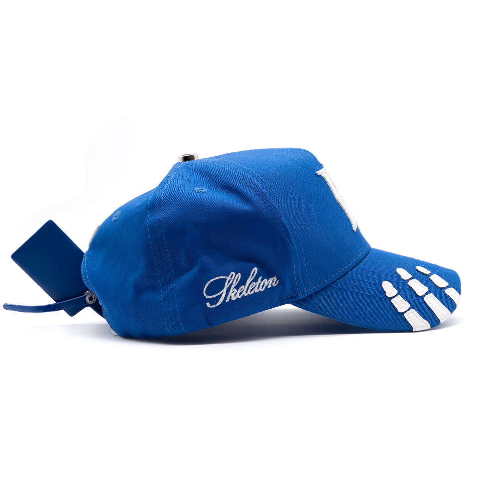 BLUE LA SKELETON HAT