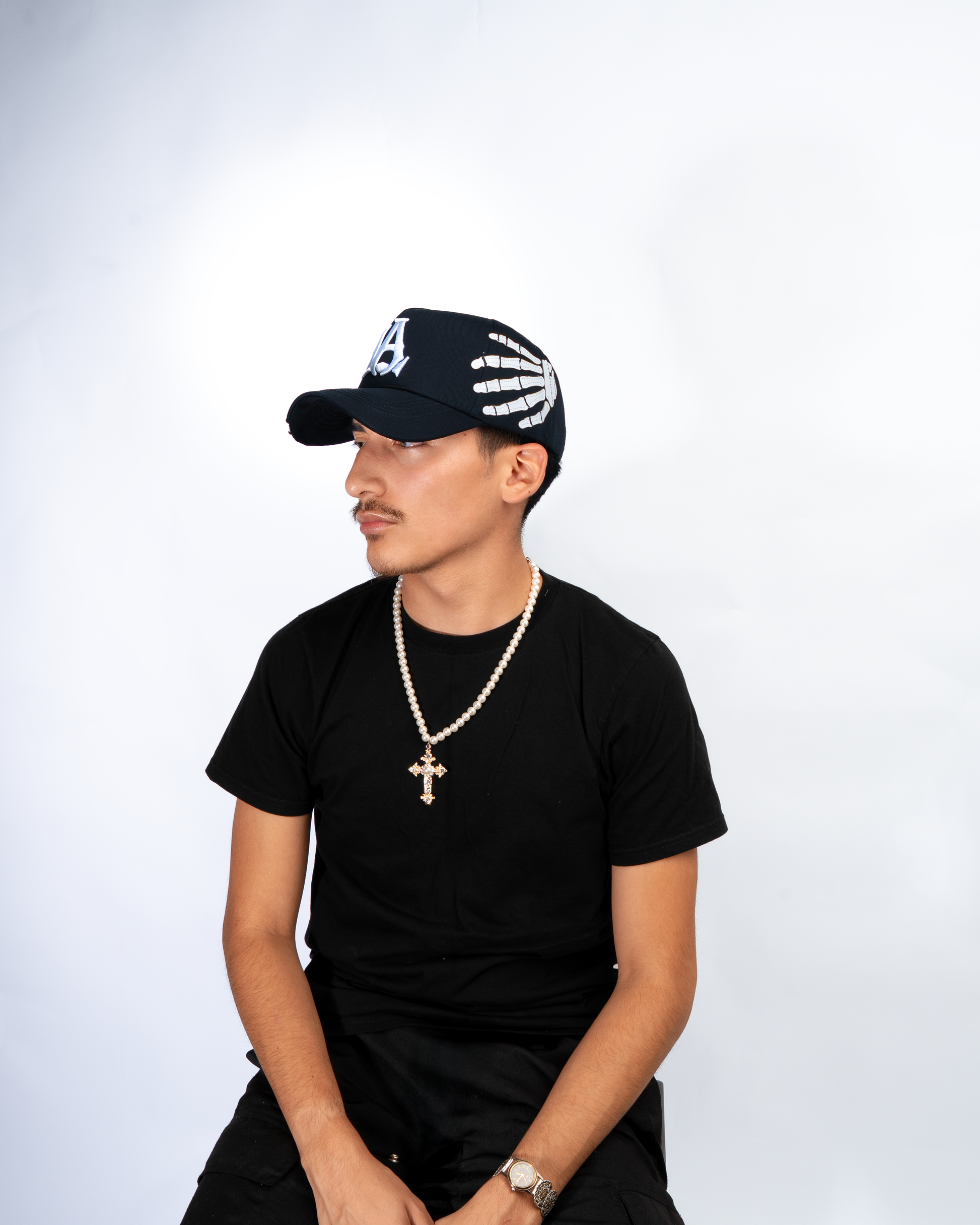 LA Skeleton Hat lifestyle view