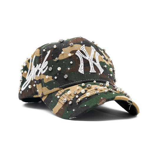NY Militia Hat angled view