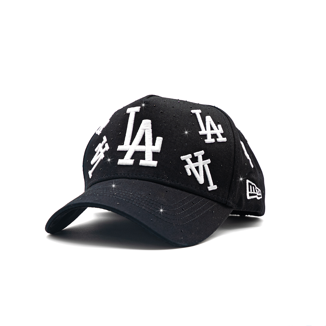 LALA Land Hat crown and rhinestone detail
