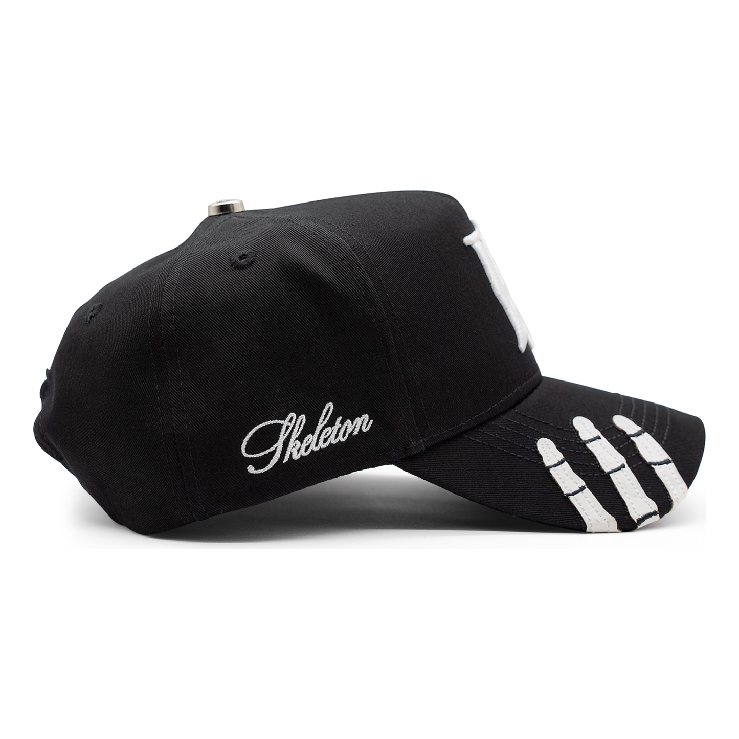 LA Skeleton Hat left side view