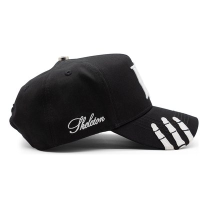 LA Skeleton Hat left side view