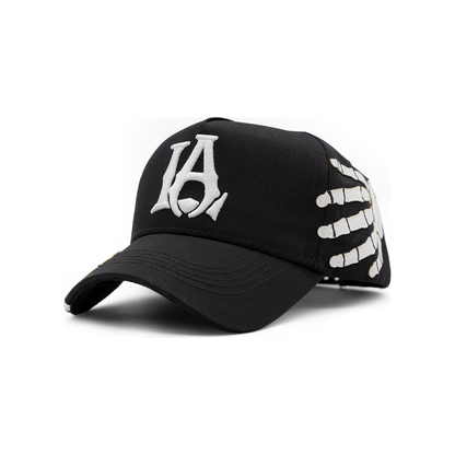 LA Skeleton Hat back view