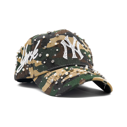 NY Militia Hat angled view