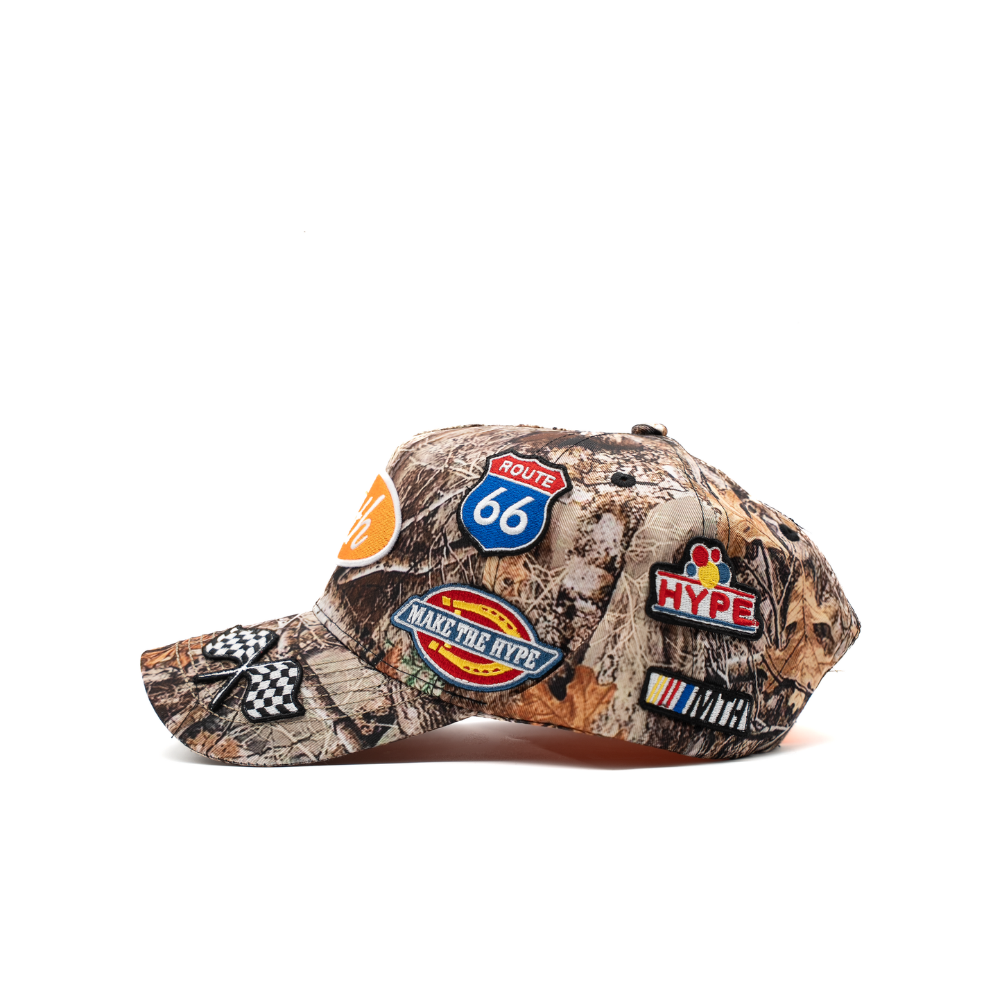Speedway Camo Patch Hat back view
