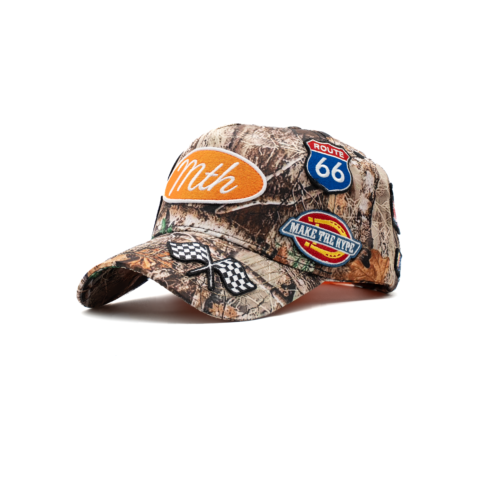 Speedway Camo Patch Hat underside view